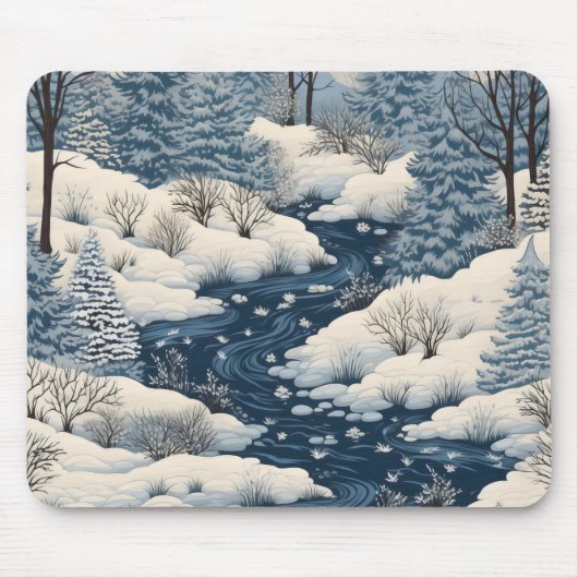 Volkswinterlandschap Muismat (Voorkant)