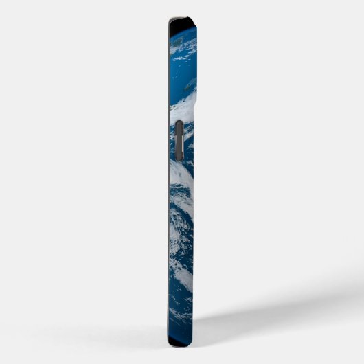 volle aarde met gesimuleerde wolken boven antarcti Case-Mate iPhone case (Achterkant / Rechts)