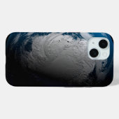 volle aarde met gesimuleerde wolken boven antarcti Case-Mate iPhone case (Achterkant (horizontaal))