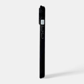 volle aarde met gesimuleerde wolken boven antarcti iPhone 15 case (Linkerkant)