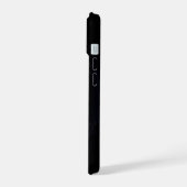 volle aarde met gesimuleerde wolken boven antarcti iPhone 15 case (Linkerkant)