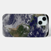 Volle aarde met orkaan Irene aan de oostkust. Case-Mate iPhone Case (Achterkant (horizontaal))