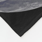 Volle aarde met orkaan Irene aan de oostkust. Fleece Deken (Hoek)