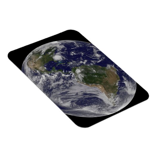 Volle aarde met orkaan Irene aan de oostkust. Magneet (Rechterzijde)