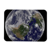Volle aarde met orkaan Irene aan de oostkust. Magneet (Horizontaal)