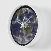 Volle aarde met orkaan Irene over de Bahama's. (Hoek)