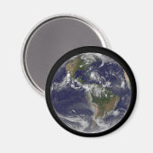 Volle aarde met orkaan Irene over de Bahama's. Magneet (Voorkant / Achterkant)