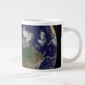 Volle aarde met tropische Stormen in de Atlantisch Grote Koffiekop (Rechts)