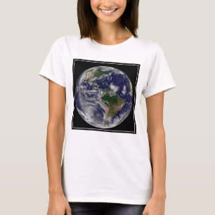 Volle aarde met tropische Stormen in de Atlantisch T-shirt