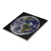 Volle aarde met tropische Stormen in de Atlantisch Tegeltje (Zijkant)