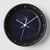 Volle aarde 's nachts met stadslichten van Amerika (Voorkant)