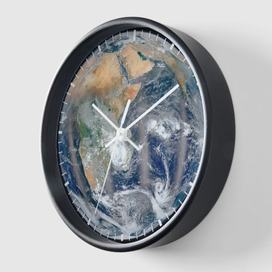 Volle aarde toont het oostelijk halfrond. (Hoek)