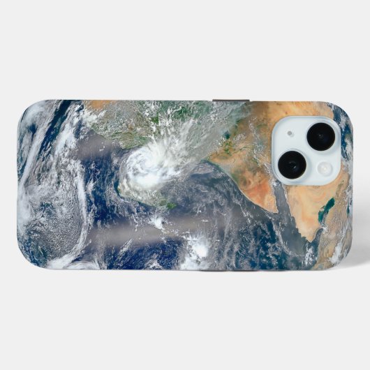 Volle aarde toont het oostelijk halfrond. Case-Mate iPhone case (Achterkant (horizontaal))