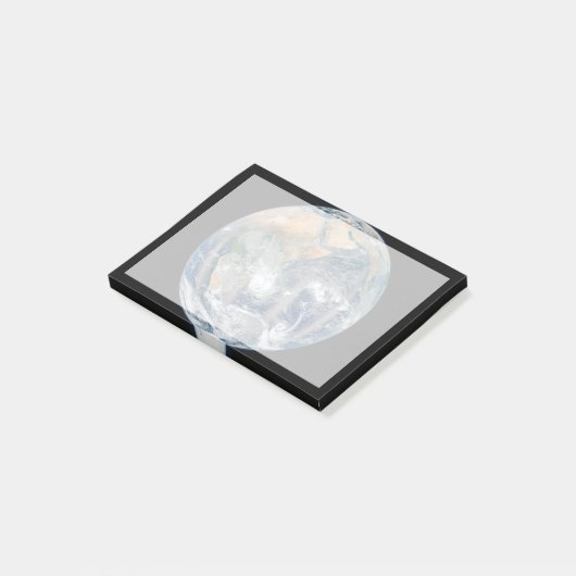 Volle aarde toont het oostelijk halfrond. post-it® notes (Schuin)