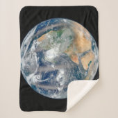 Volle aarde toont het oostelijk halfrond. sherpa deken (Voorkant)