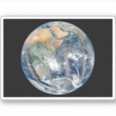 Volle aarde toont het oostelijk halfrond. sticker (Voorkant)