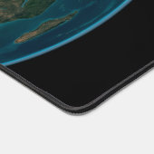 Volle aarde vanuit de ruimte boven het Afrikaanse  Bureaumat (Hoek)