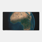 Volle aarde vanuit de ruimte boven het Afrikaanse  Bureaumat (Voorkant)