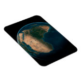 Volle aarde vanuit de ruimte boven het Afrikaanse  Magneet (Rechterzijde)