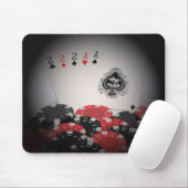 Volle House Mousepad Muismat (Met muis)
