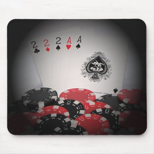 Volle House Mousepad Muismat (Voorkant)