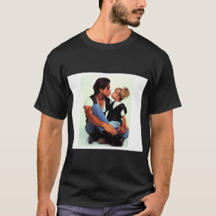 Volle House oom Jesse Michelle Funny Kiss Throw B T-shirt