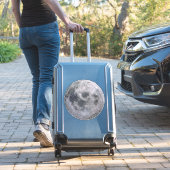 VOLLE MAAN 14" SQ. Huidkanker Sticker (Koffer Insitu)