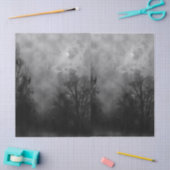 Volle maan achtervolgde Halloween-weefselpapier Tissuepapier (Craft)