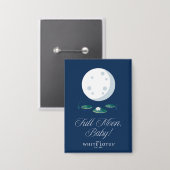 Volle Maan, Baby! - De witte lotus Button (Voorkant / Achterkant)