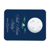 Volle Maan, Baby! - De witte lotus Magneet (Horizontaal)