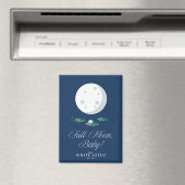 Volle Maan, Baby! - De witte lotus Magneet (Insitu (Vaatwasser))