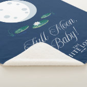 Volle Maan, Baby! - De witte lotus Sherpa Deken (3/4)