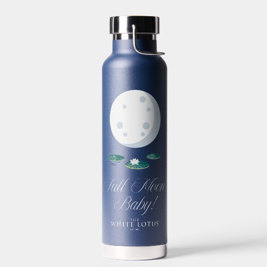 Volle Maan, Baby! - De witte lotus Waterfles (Links)