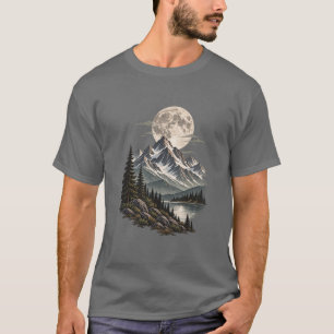 Volle Maan Berg Wilderness T-shirt