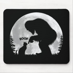 Volle Maan Bigfoot Cat Boop Muismat
