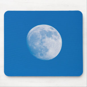 Volle Maan Boven De Stad Montreal Muismat