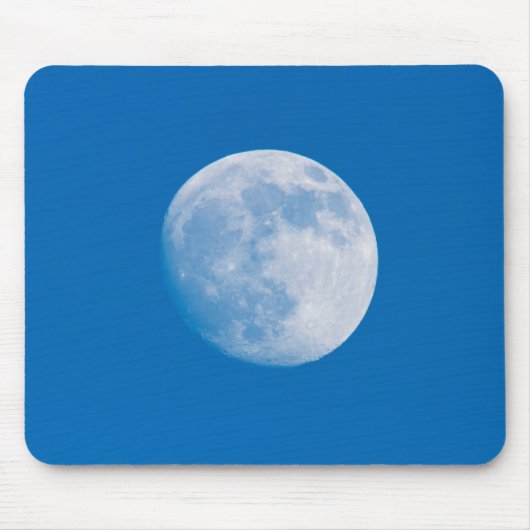 Volle Maan Boven De Stad Montreal Muismat (Voorkant)