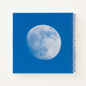 Volle Maan Boven De Stad Montreal Notitieboek (Achterkant)
