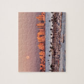 Volle maan boven San Diego Legpuzzel (Verticaal)