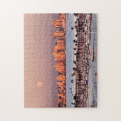 Volle maan boven San Diego Legpuzzel (Verticaal)