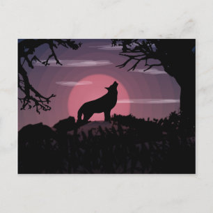 volle maan briefkaart