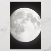 volle maan briefpapier (Voorkant)