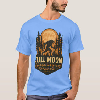 Volle maan brouwen t-shirt