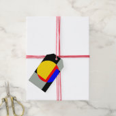 volle maan cadeaulabel (Met Touw)