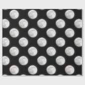 volle maan cadeaupapier (Vlak)