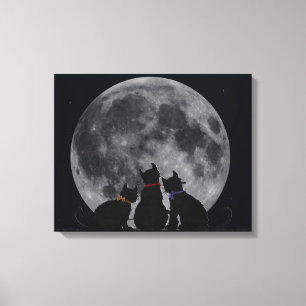 Volle Maan Canvas Afdruk