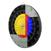 volle maan dartbord (Voorkant Rechts)
