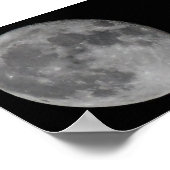 Volle Maan Detail Poster (Hoek)
