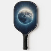 Volle Maan Eclipse Witte Gloed Pickleball Paddle (Achterkant)