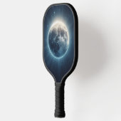 Volle Maan Eclipse Witte Gloed Pickleball Paddle (Links)